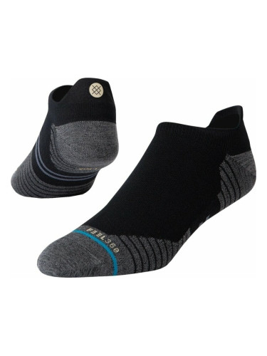 Stance Run Light Tab Black S Чорапи за бягане