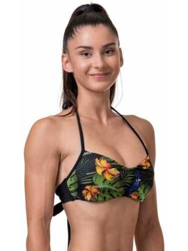 Nebbia Earth Powered Bikini Top Jungle Green S Дамски бански