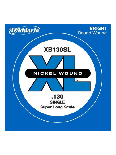 D'Addario XB130SL Еденична струна за бас китара