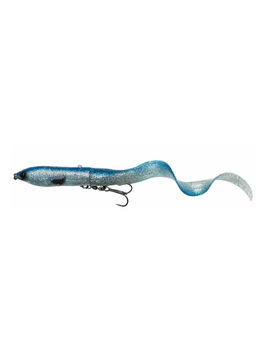 Savage Gear 3D Hard Eel Blue Silver 17 cm 50 g Силиконова примамка