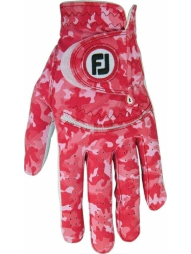 Footjoy Spectrum Red Camo Лява ръка L Дамски ръкавици