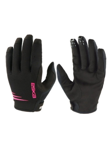 Eska Pure Black/Pink 11 Велосипед-Ръкавици