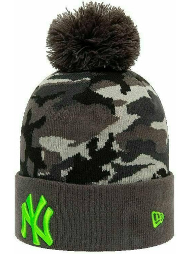 New York Yankees MLB Camo Crown Grey Camo/Green UNI Шапка