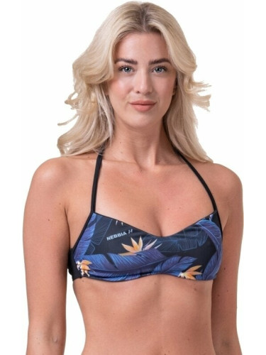 Nebbia Earth Powered Bikini Top Ocean Blue S Дамски бански