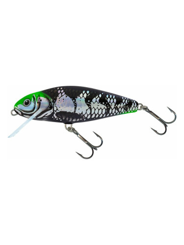 Salmo Perch Floating Holo Dark Green Head 12 cm 36 g Воблер