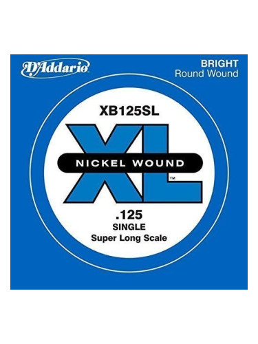 D'Addario XB125SL Еденична струна за бас китара