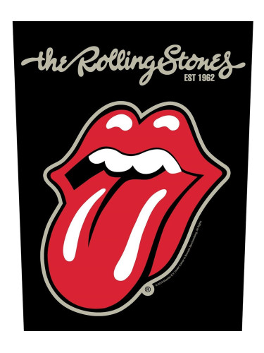 The Rolling Stones Plastered Tongue Кръпка за пришиване