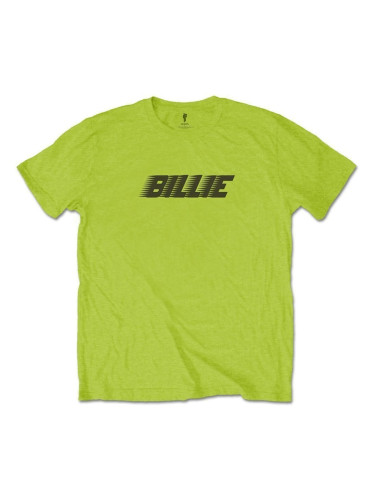 Billie Eilish Риза Racer Logo & Blohsh Unisex Lime Green 2XL