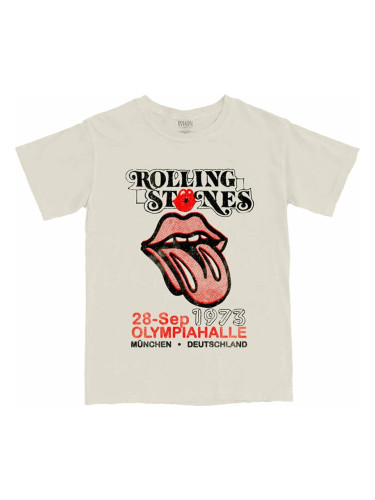 The Rolling Stones Риза Munich '73 Unisex Sand S