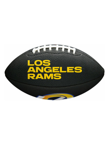 Wilson NFL Soft Touch Mini Football Los Angeles Rams Black Американски футбол