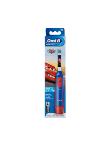 Oral-B Kids Cars Extra Soft Четка за зъби с вибрираща глава за деца 1 бр