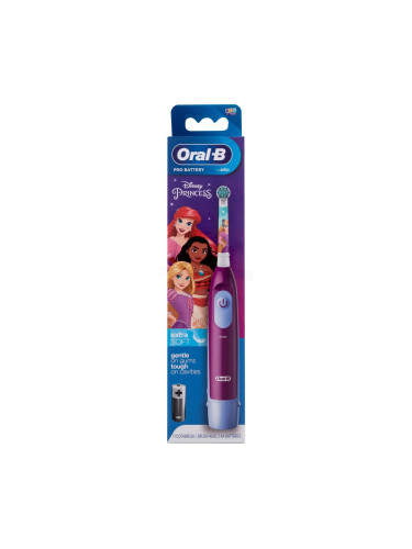 Oral-B Kids Princess Extra Soft Четка за зъби с вибрираща глава за деца 1 бр