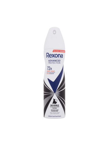 Rexona Advanced Protection Invisible 72H Антиперспирант за жени 150 ml