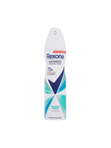 Rexona Advanced Protection Shower Fresh 72H Антиперспирант за жени 150 ml