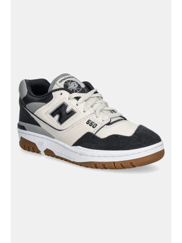 Кожени маратонки New Balance 550 в сиво BBW550HJ