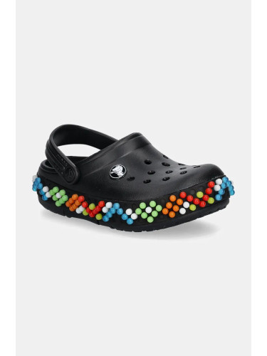 Детски чехли Crocs CROCBAND COLORFUL LIGHTS CLOG в черно 210467