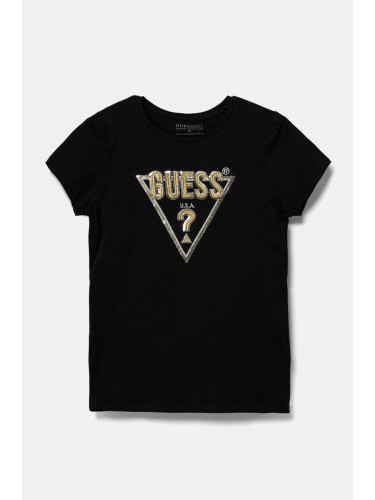 Детска тениска Guess в черно J4BI33 J1314