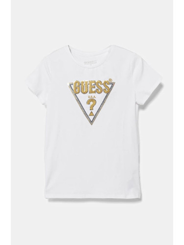 Детска тениска Guess в бяло J4BI33 J1314