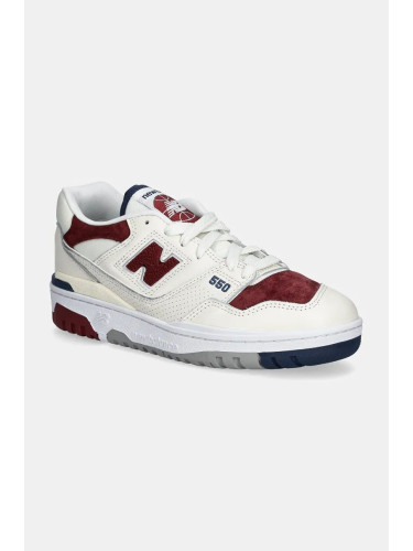 Кожени маратонки New Balance 550 в бежово BB550VRC