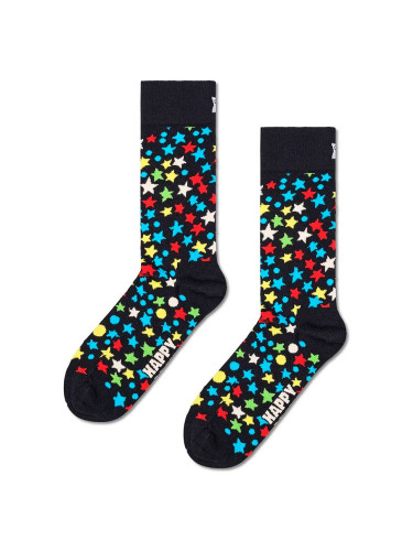 Чорапи Happy Socks в черно P001684