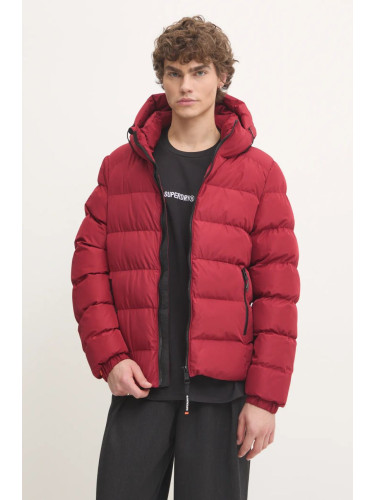 Яке Superdry в бордо зимен модел M5011905A-Z6Q