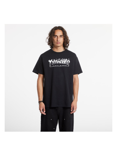 Тениска Thrasher T-Shirt Pigeon Mag Black M