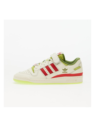 Сникърси adidas x The Grinch Forum Low Core White/ Collegiate Red/ Solar Slime EUR 44