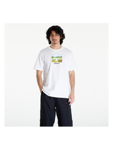 Тениска adidas Graphic Tee White M