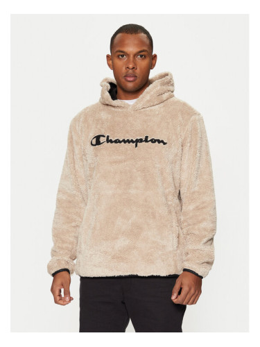 Champion Суитшърт 220445 Бежов Loose Fit