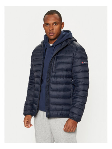 Champion Зимно яке 220340 Тъмносин Regular Fit