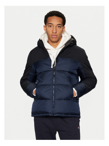 Champion Зимно яке 220345 Тъмносин Regular Fit