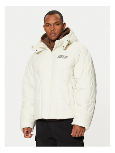 Karl Kani Зимно яке Sport Patch Artic 60760029 Бял Regular Fit