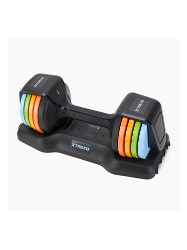 Регулируем дъмбел XTREXO 11,5 kg multicolor