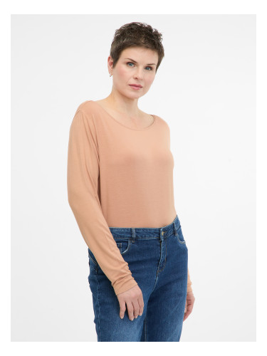 Light Brown Women's Long Sleeve T-Shirt ORSAY - Women's