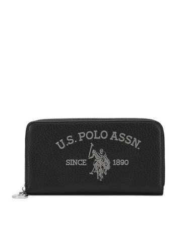 U.S. Polo Assn. Портфейл WIUXT8413WVP Черен