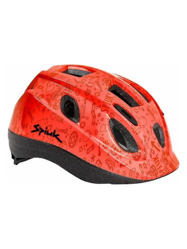 Spiuk Kids Helmet Red S/M (48-54 cm) Детска Каска за велосипед