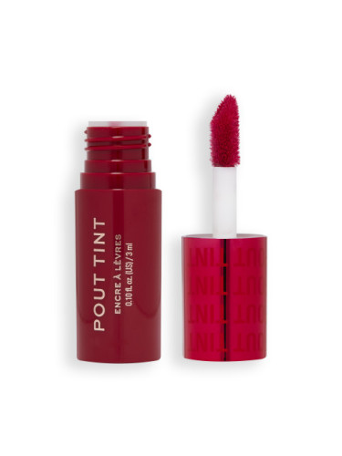 Revolution Pout Tint - Sizzlin Red