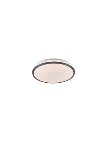 JUST LIGHT. 14293-18 - LED Димируем плафон KYLE LED/10W/230V черен