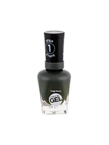 Sally Hansen Miracle Gel Лак за нокти за жени 14,7 ml Нюанс 762 Leaf Me Be