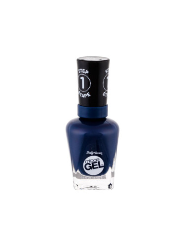 Sally Hansen Miracle Gel Лак за нокти за жени 14,7 ml Нюанс 445 Midnight Mod