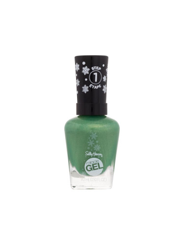 Sally Hansen Miracle Gel Holiday Collection Лак за нокти за жени 14,7 ml Нюанс 918 Under The Tree