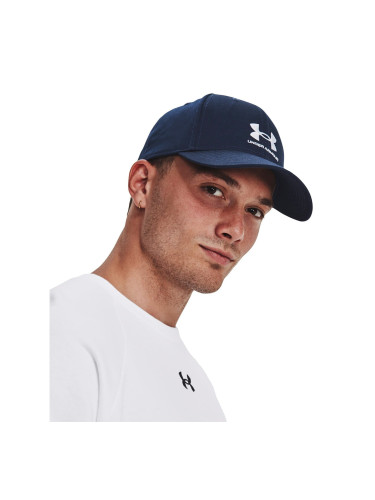 Шапка Under Armour Mens Branded Lockup Adj Blue Universal