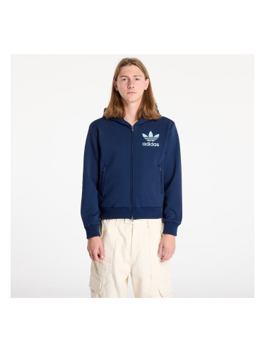 Суитшърт adidas x Wales Bonner Track Hoodie Collegiate Navy L