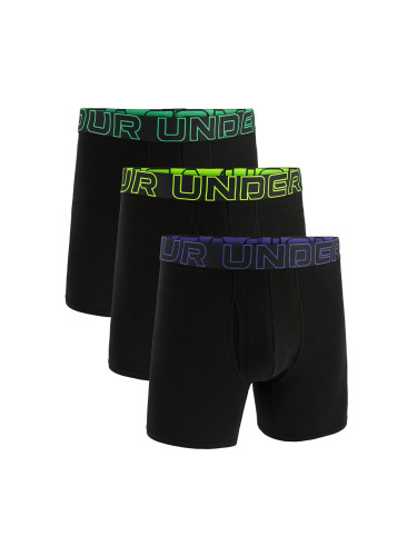 Боксерки Under Armour M Perf Cotton 6in 3-Pack Black S