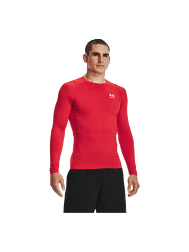 Тениска Under Armour Hg Armour Comp Ls Red M