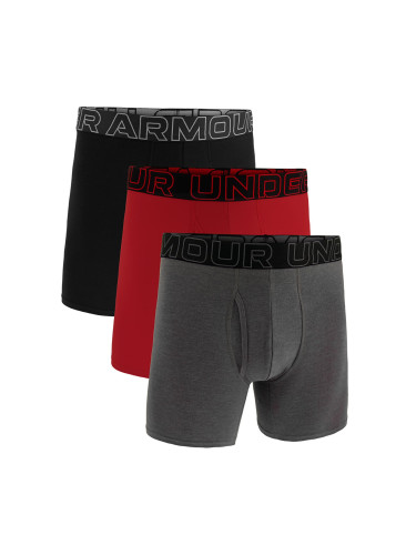 Боксерки Under Armour M Perf Cotton 6in 3-Pack Grey XS