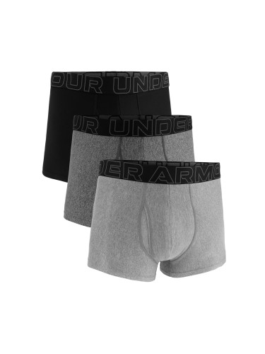 Боксерки Under Armour M Perf Tech 3in 3-Pack Grey L