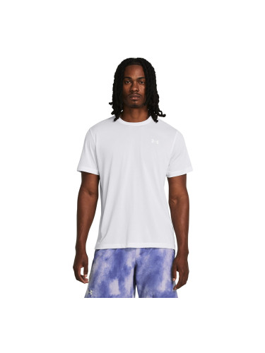 Тениска Under Armour LAUNCH SHORTSLEEVE White L