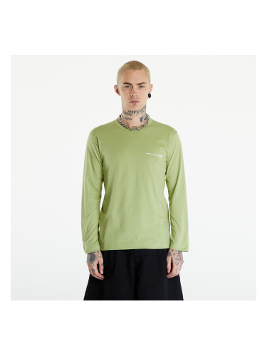 Тениска Comme des Garçons SHIRT Long Sleeve Tee Knit Khaki L