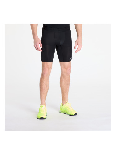 Къси панталони Nike Pro Men's Dri-FIT Fitness Long Shorts Black/ White S